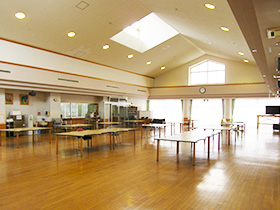 入所施設内ホール